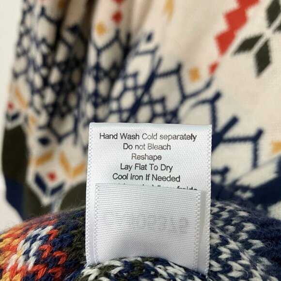 NWT Paisley & Gray Sweater Womens XL Knit Geometric Pullover Mock Neck L/S - Picture 7 of 11